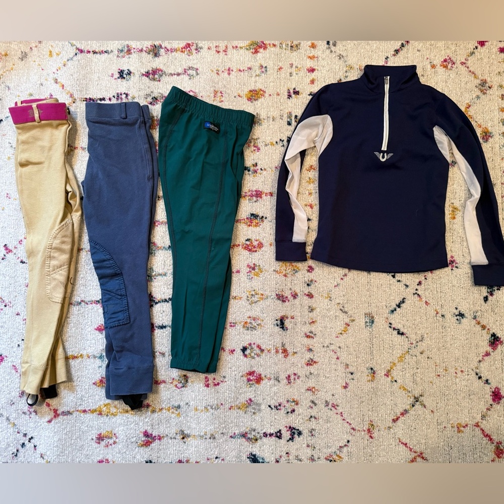 Lot of Children’s Equestrian Clothes, size Small